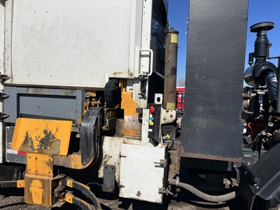 USED 2013 MACK LEU633 REFUSE PACKER BODY WITH AUTO ARM.