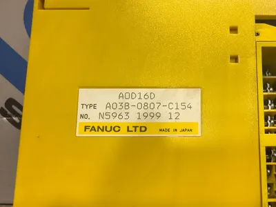 FANUC A03B-0807-C154 PLC Input & Output Modules | ESS Industrial Equipment Sales (7)
