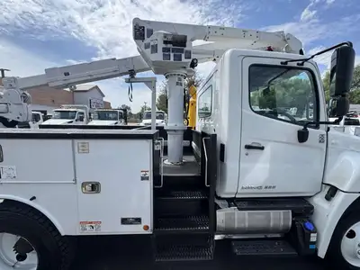 Used 2018 HINO M2 Bucket (boom) trucks California US | Commerce Truck Equipment Sales #1548715