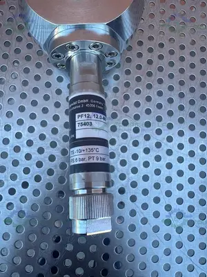 USED OPTEK ACF60-35 ADVANCED CONDUCTIVITY SENSOR W/ PF 12 PH ELECTRODE HOLDER 1/2"