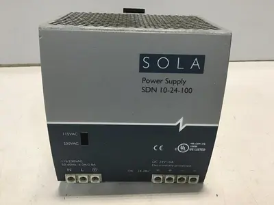 USED SOLA ELECTRIC SDN10-24-100