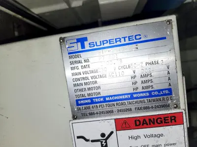 Used 2000 SUPERTEC STP-2040ADC II Reciprocating Surface Grinders Minnesota US | Orca Machine Tools, Inc. #1262761
