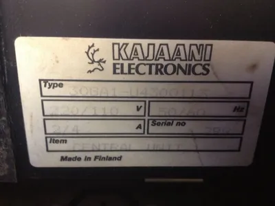 Kajaani type 30GA1-U4300113 Central Unit