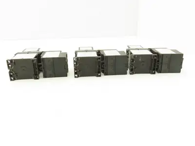 Siemens 3RU1116-1AB0 Motor Starter Contactor Relay 24V Coil 5Hp 600V Lot of 3