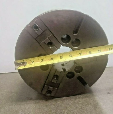 10" Diameter 3 Jaw Anker Holth Air Grip Lathe Chuck