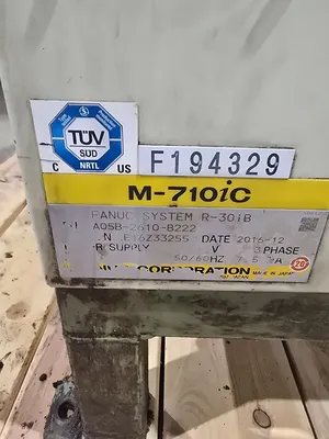 USED 2017 FANUC M710-ic50/R-30ib