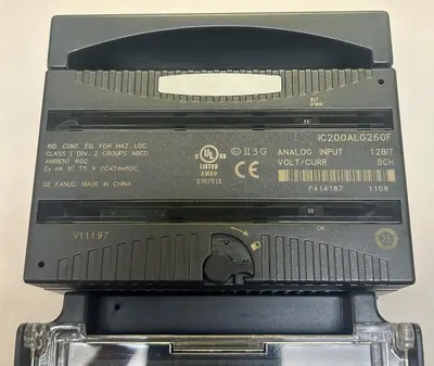 USED GE FANUC IC200ALG260F