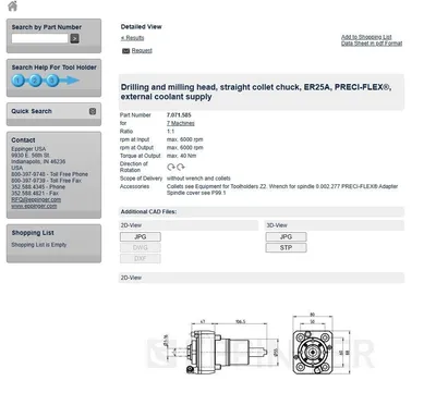 USED EPPINGER/EXSYS 7.071.585