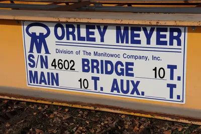 Orley Meyer 36' x 10 Ton Bridge Crane