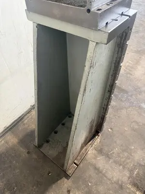 20" WIDE X 48" TALL X 24" DEEP T-SLOTTED ANGLE PLATE SET. STOCK # 0222926