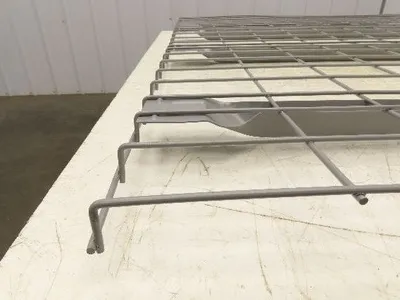 New Pallet Rack Wire Deck 42x58" Waterfall 4 Flared Channel Racking 2500lb Mesh