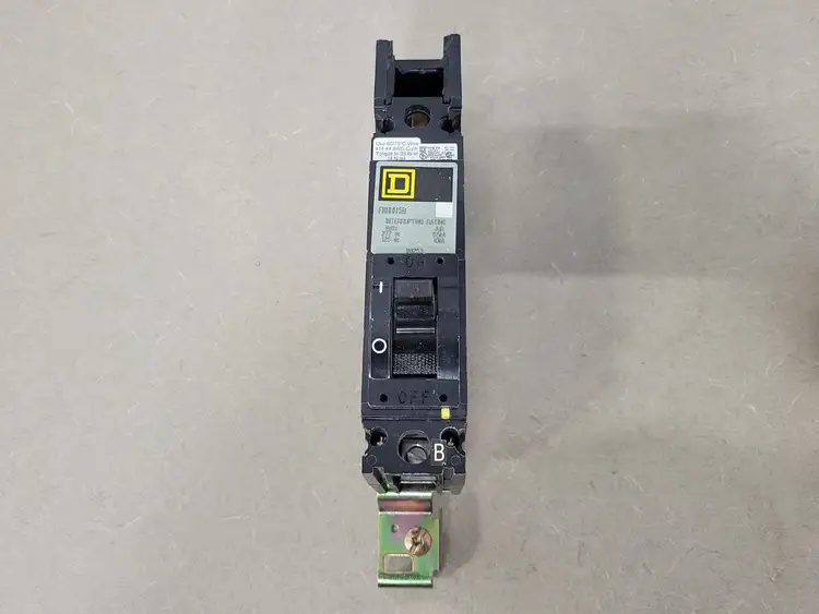 Used SQUARE D FH16015B Switchgears British Columbia CA | Lenmark #239482