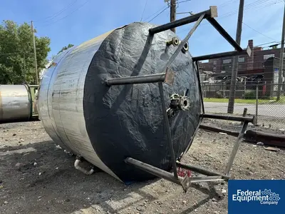 USED Alloy Fabricators 3,000 Gal Alloy Fab Kettle, 304 S/S, 5/150#