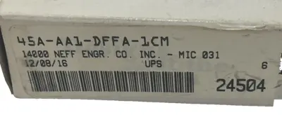 NEW MAC VALVES 45A-AA1-DFFA-1CM SOLENOID VALVE 45AAA1DFFA1CM