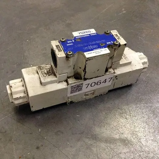 Used YUKEN S-DSG-01-3C40-D24-50 Valves/Fittings Michigan US | Ideal Machinery #606773
