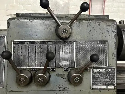Meuser & Co. 18" x 26" - 68″ Gap Bed, Tool Room Engine Lathe, Inch / Metric