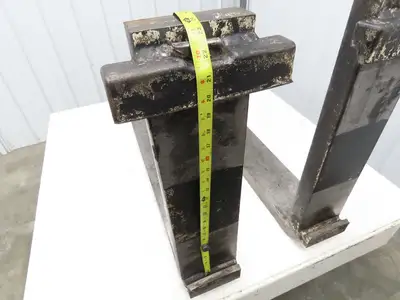 Kenhar K551 6x47" Class 3 Steel Forklift Forks 20" Carriage 8000 lb 1-Pair READ