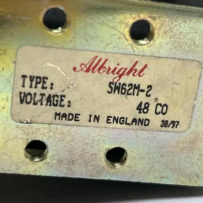 Used ALBRIGHT SW62M-2 Solenoid Regulators Ohio US | Surplus Asset Holdings #1239635
