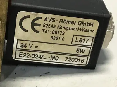 USED AVS-ROMER EGV-111-AHL-D20 BN