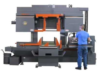 HEM H160LA-DC-C Horizontal Dual Column Band Saws | Rock Solid Tools (1)