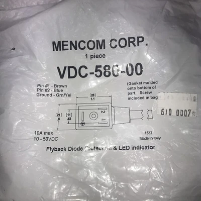 NEW Mencom Corp VDC-580-00