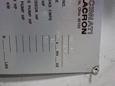USED CINCINNATI MILACRON CMO912