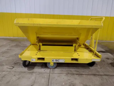 2000 LBS K-TEC MODEL #17167 SELF-DUMPING HOPPER: STOCK #20603