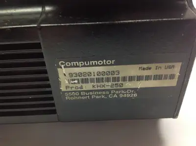 Used Compumotor Brushless Servomotor 200V 3.4A 5300 RPM Servo Motors Michigan US | Maverick Industrial Sales #1394211