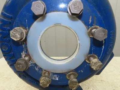 Innomag TB MAG C7 A70-4X3X10H Lined Pump Casing 4x3" Flange 7.85/10.5" Impeller