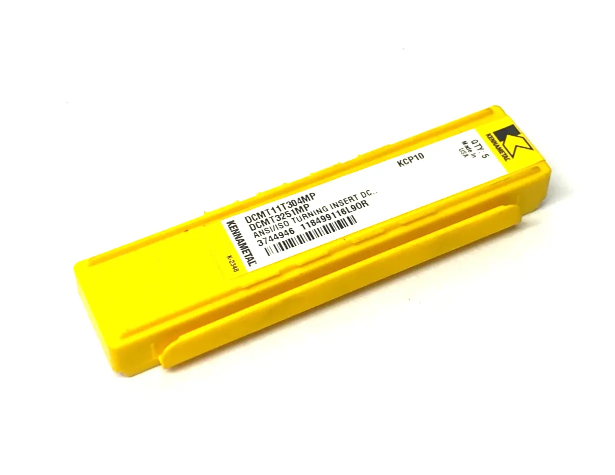 NEW KENNAMETAL SCREW ON DCMT-MP POSITIVE INSERTS DCMT11T304MP