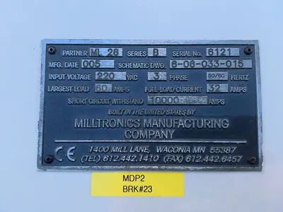 Used 2000 MILLTRONICS ML 28 CNC Lathes Ohio US | HGR 24 #1406226