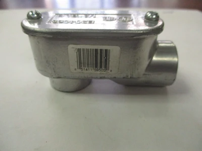 New E204093 Electrical 1/2" SLB Conduit Aluminum Body With Cover