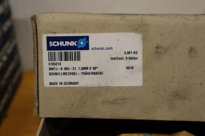 Used SCHUNK BWTJ-K305-21, BWW 250 Collets Minnesota US | Machinesused.com #1306537