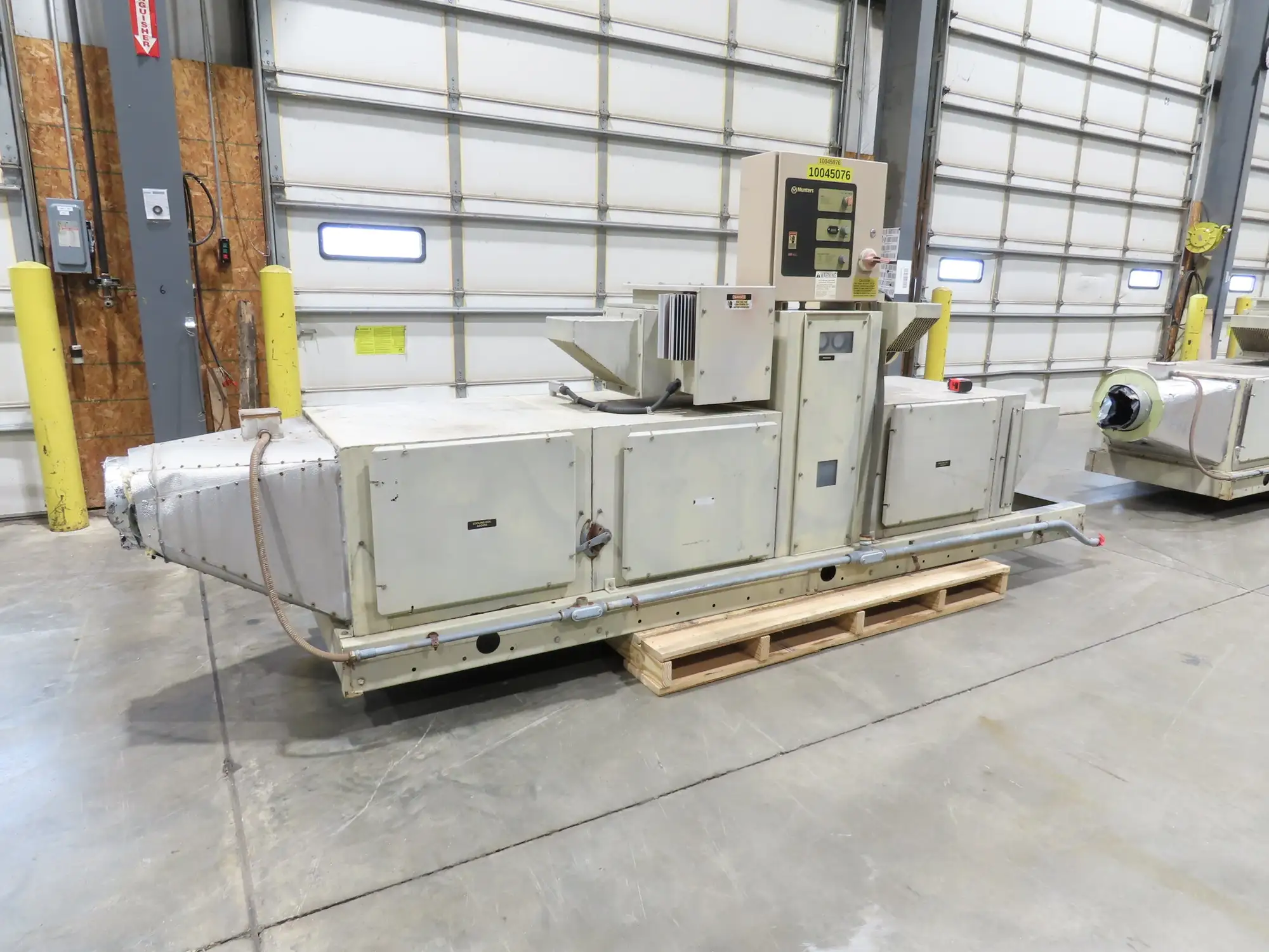 Munters HCD-600-EA-SFCPCS Desiccant Dehumidifier Cooling Unit 600 SCFM 480V