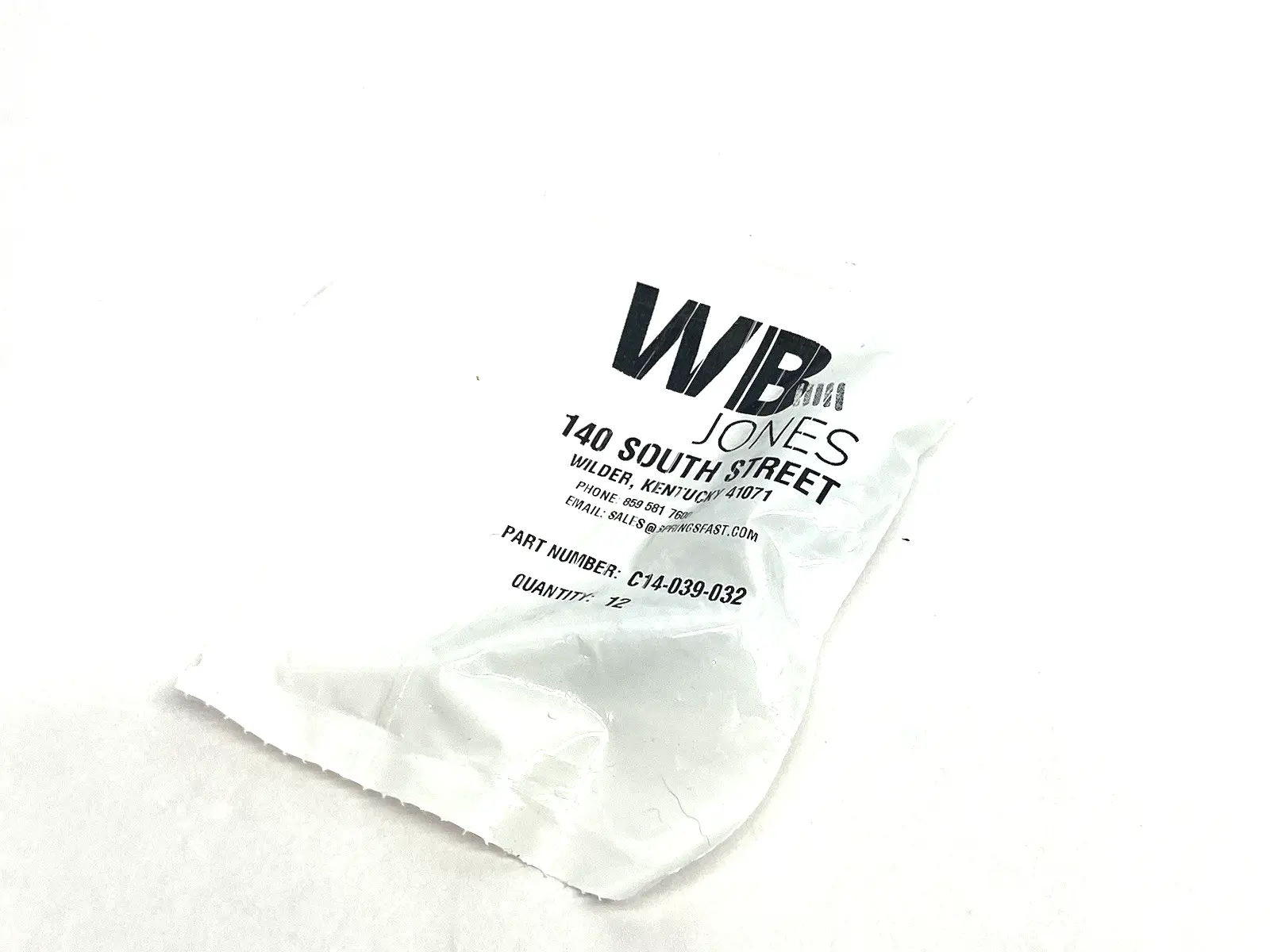 NEW WB JONES COMPRESSION SPRING, 1" LONG, 0.42" OD, 0.342" ID 12-PACK