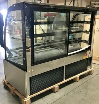 171-0036 72” Self Contained Refrigerated Full Service Bakery Display Cooler
