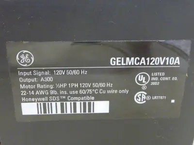 USED GENERAL ELECTRIC GELMCA120V10A