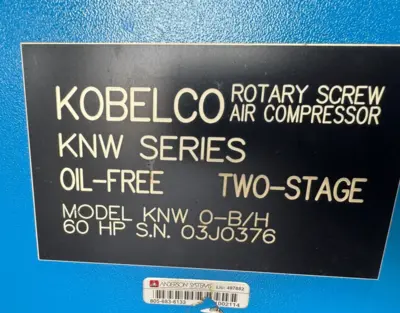 Kobelco 654654645622222 Rotary Screw Air Compressors | Amiron Machinery (3)