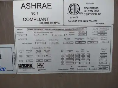 2012 YORK YVAA0233BSV46 CHILLERS | Machinery Network (3)