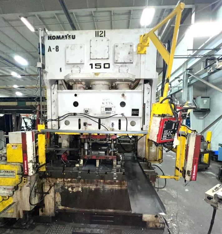 Used 1992 KOMATSU PRESSES KOMATSU OBW150-2 PRESS Gap Frame (OBS) Presses | Alma Machinery #899559
