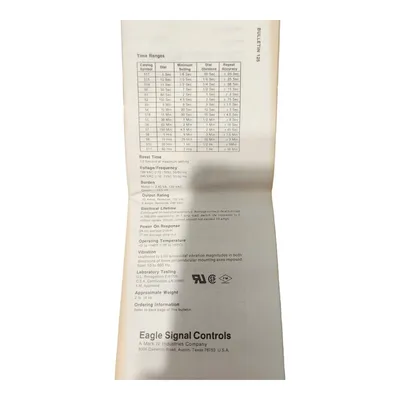 Used EAGLE HP5 Timers Saskatchewan CA | Tools of Industry #1521105