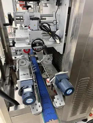 Used Shangai Yiman Shrink Sleeve Labeling Machine, Model TB-150