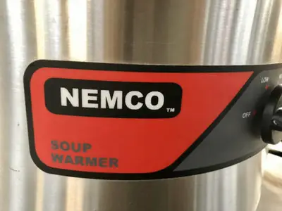 NEMCO 6101A Counter Top Warmer w/ 2 (11qt) Insets