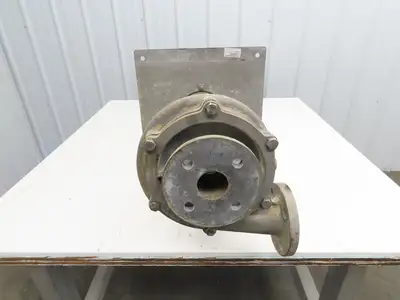 Sanwa Type VM Stainless Centrifugal Pump 1.5x2" Flanged 5Hp 3450 RPM 460V 3PH