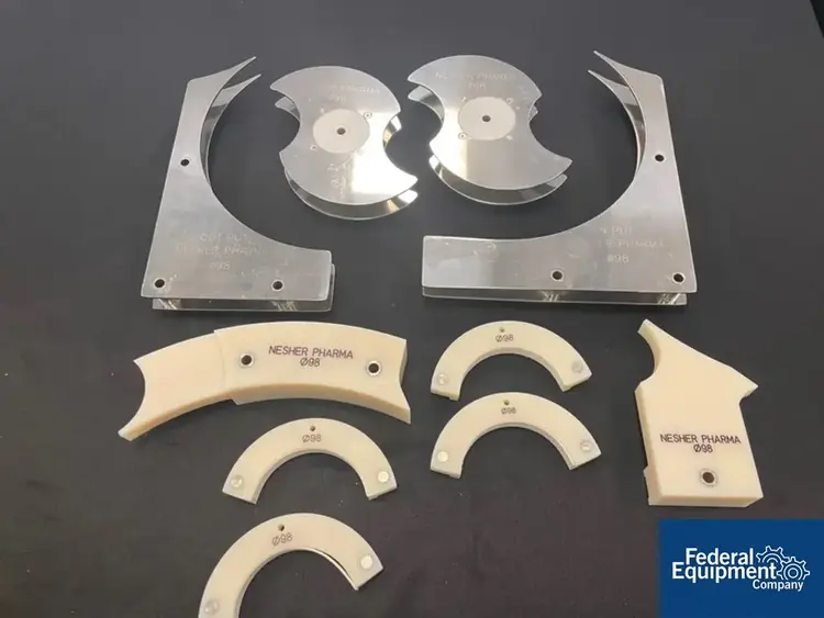 Used N/A Lot of change parts for Countec rotary capper. Processing (misc) Ohio US | Federal Equipment Company #126824