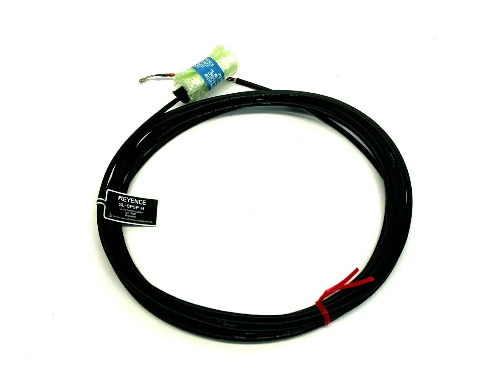 GL-SP5P-R | Keyence  Series GL-S Light Curtain Receiver Cable 5M PNP - New – Open box