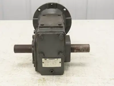 Winsmith D-90 SE Worm Gearbox 60:1 Reducer 1Hp 29 RPM Dual Shaft 56C