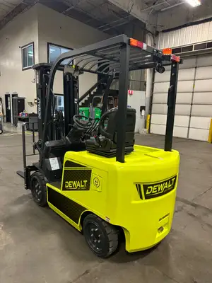 Used 2026 Dewalt Lift Truck DEC4-25 4-Wheel Sit down Electric Counterbalance Forklifts New York US | United Lift #1446815