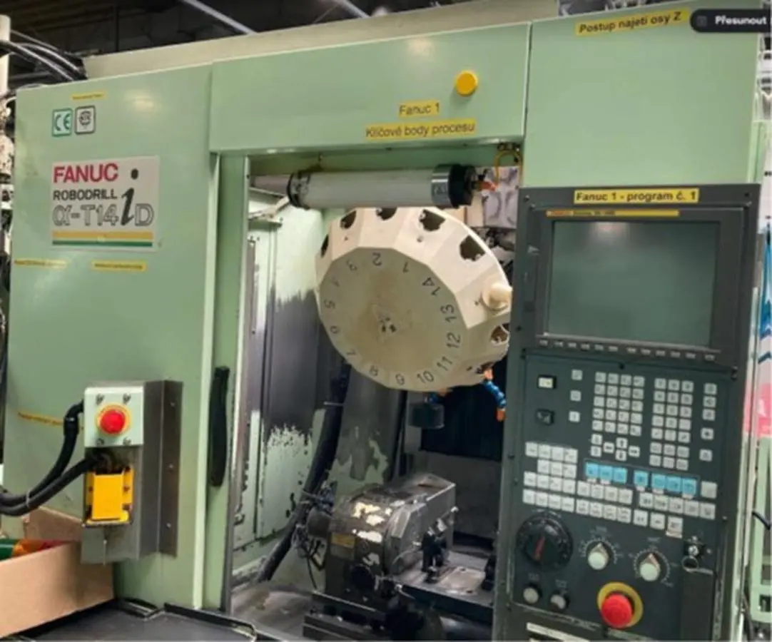 Used 2004 FANUC ROBODRILL ALPHA-T14 ID Drilling & Tapping Centers CZ | Amaron s.r.o. #1056729