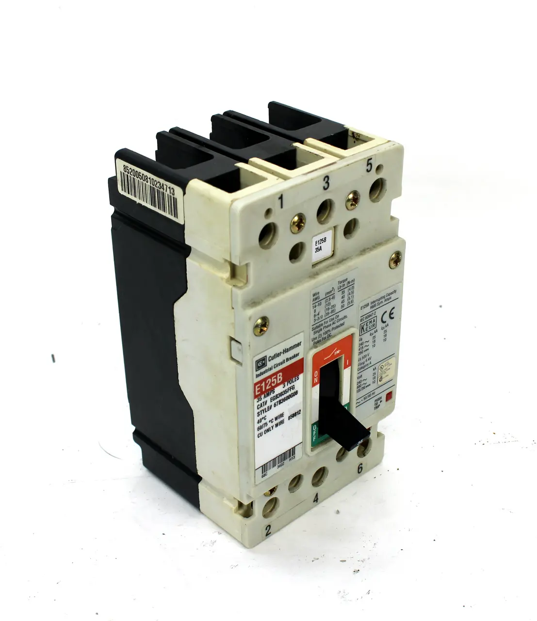 USED CUTLER-HAMMER EGB3035FFG
